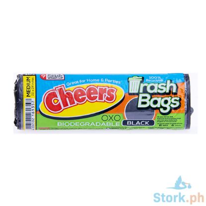 Picture of Cheers Trash Bag Black Medium