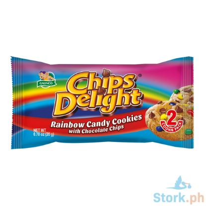 Picture of Chips Delight Rainbow Candy Cookies 20g