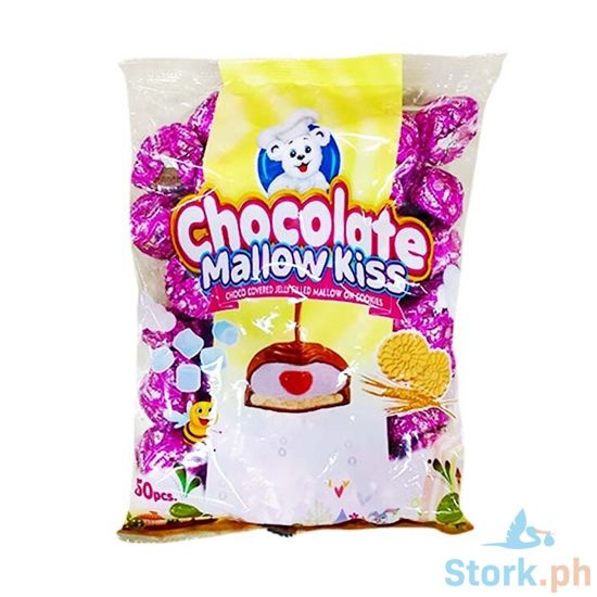 Picture of Chocolate Mallow Kiss 6.5g 50 Pieces