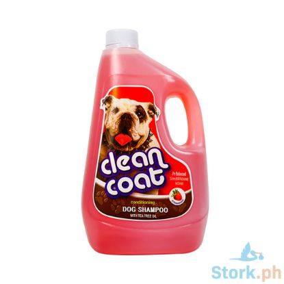 Picture of Clean Coat Conditioning Dog Shampoo Strawberry with Tea Tree Oil 2L