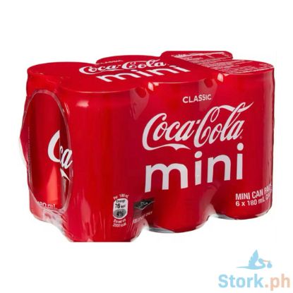 Picture of Coca Cola Original Taste Mini 6 Packs x 180ml