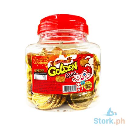 Picture of Coco Golden Coin Jar 100 Pieces