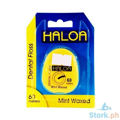 Picture of Haloa Dental Floss Mint Waxed 60 Meters