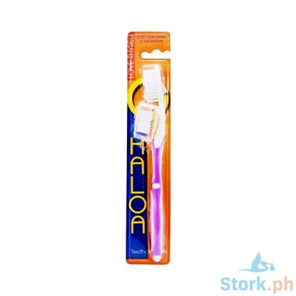 Picture of Haloa Soft Toothbrush Teethcleaners Love Thyself Purple