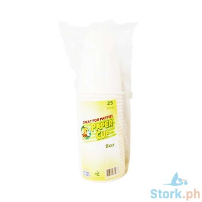 Picture of HappyBee Paper Cup 8oz 25 Pieces