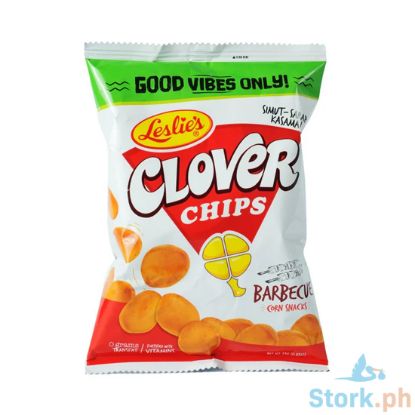 Picture of Leslie's Clover Chips Barbecue 24g