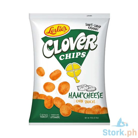 Picture of Leslie's Clover Chips Ham N Cheese 145g
