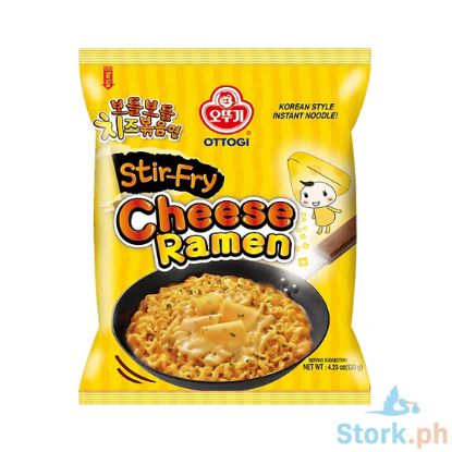 Picture of Ottogi Cheese Ramen Stir Fry Noodles Original 120g