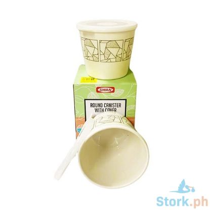 Picture of Round Canister 4.5 Inches with Cover 2 Pieces