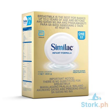 Picture of Similac Infant Formula Powdered Milk Drink One 0-6 Months 400g