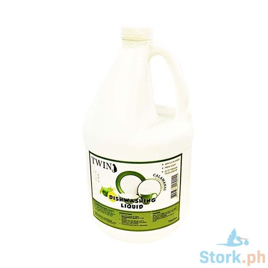Picture of Twin Dishwashing Liquid Grease Cutting Calamansi 1 Gallon
