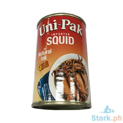 Picture of Uni-Pak Imported Squid in Natural Ink 155g