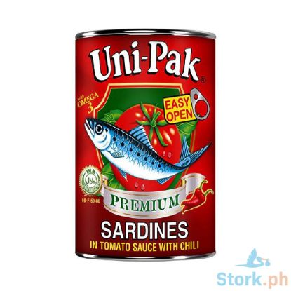 Picture of Uni-pak Premium Sardines In Tomato Sauce with Chili 155g