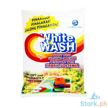 Picture of White Wash Detergent with Fabric Softener 500g