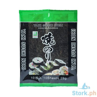 Picture of Yaki Sushi Nori Roasted Seaweed 10 Sheets 28g