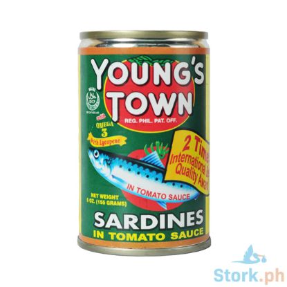 Picture of Young's Town Sardines in Tomato Sauce 155g