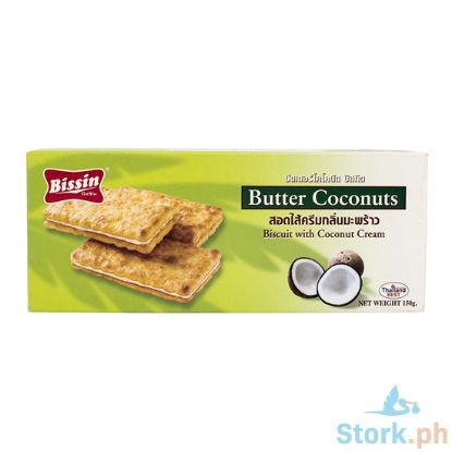 Picture of Bissin Butter Coconut Biscuits with Coconut Cream 150g