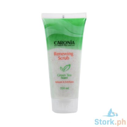 Picture of Caronia Hand & Foot Care Renewing Scrub Green Tea Scent 50ml
