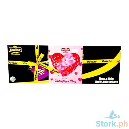 Picture of Dutché Chocolates Bar Box (5 Packs x 100g) 500g