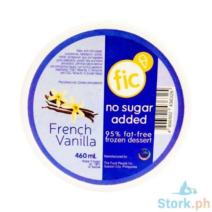 Picture of FIC Fruits in Ice Cream French Vanilla No Sugar Added 460ml