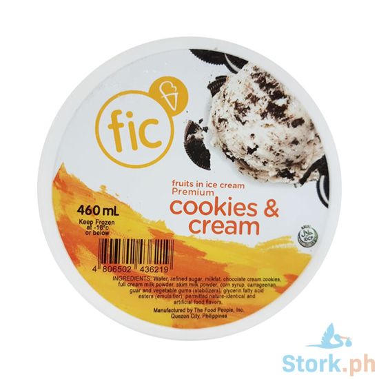 Picture of FIC Fruits in Ice Cream Premium Cookies & Cream 460ml
