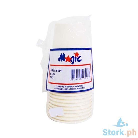 Picture of Magic Paper Cups 6.5oz 15 Pieces