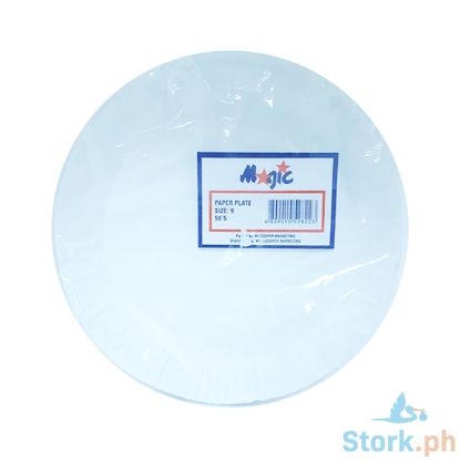 Picture of Magic Paper Plate 9 Inches 50 Pieces