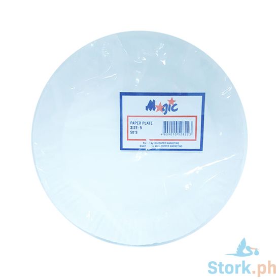 Picture of Magic Paper Plate 9 Inches 50 Pieces