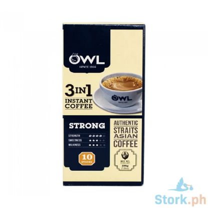 Picture of OWL 3-in-1 Instant Coffee Strong 10 Sticks 200g