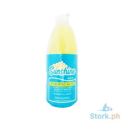 Picture of Sunshine Muriatic Acid ​Hydrochloric Acid Aqueous Vehicle 500ml