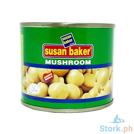 Picture of Susan Baker Whole Mushroom 198g