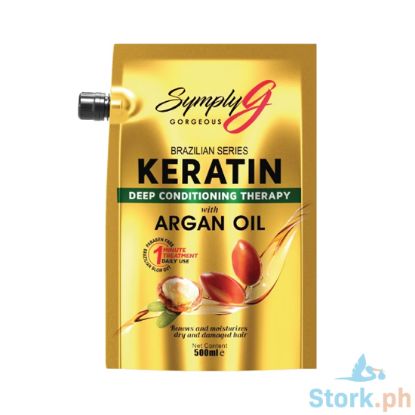 Picture of Symply G Keratin Conditioner Therapy with Argan Oil 500ml