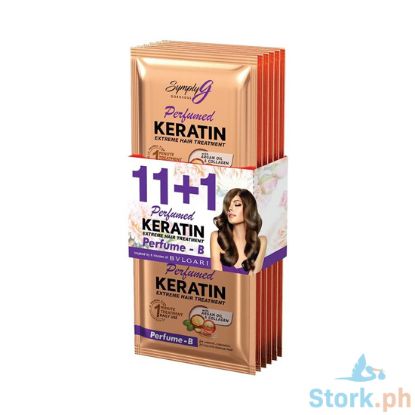 Picture of Symply G Perfume Keratin Extreme Hair Treatment Perfume-B 14ml 11+1