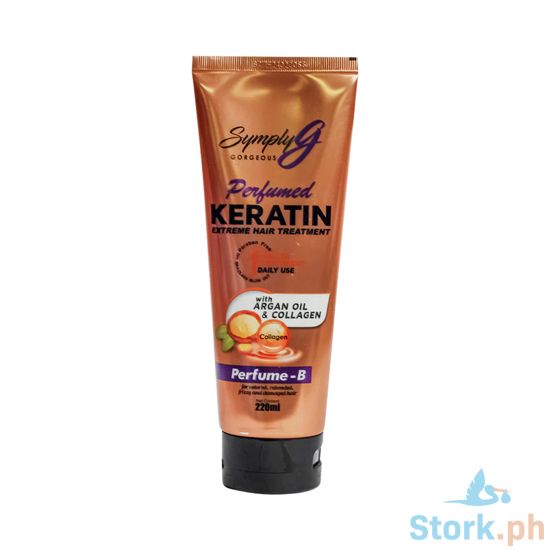 Picture of Symply G Perfume Keratin Extreme Hair Treatment Perfume-B 220ml