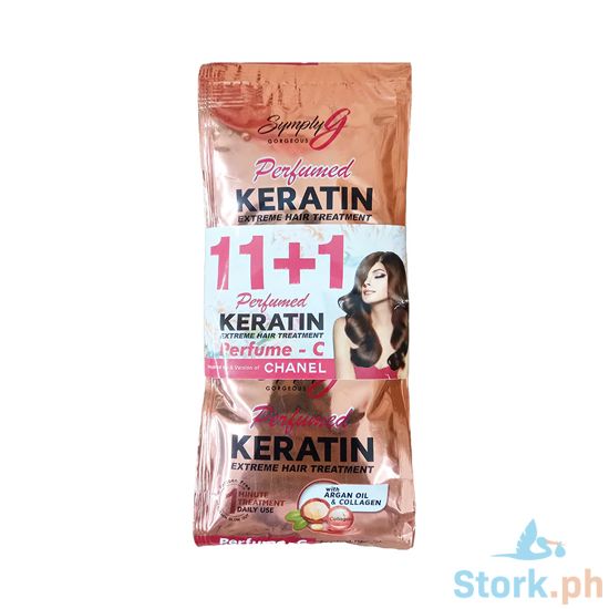 Picture of Symply G Perfume Keratin Extreme Hair Treatment Perfume-C 14ml 11+1