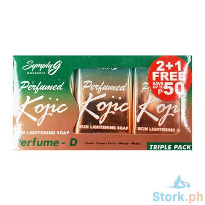 Picture of Symply G Perfume Kojic Skin Lightning Soap Perfume-D 85g 2+1