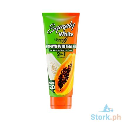 Picture of Symply G White Papaya Whitening Lotion 2in1 100ml