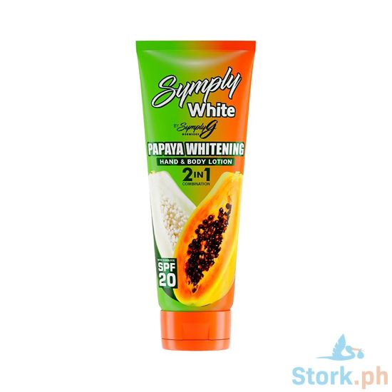 Picture of Symply G White Papaya Whitening Lotion 2in1 100ml