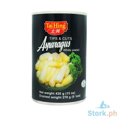 Picture of Tai Hing Asparagus White Peeled Cuts 430g