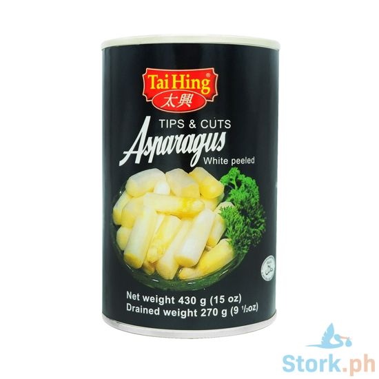 Picture of Tai Hing Asparagus White Peeled Cuts 430g