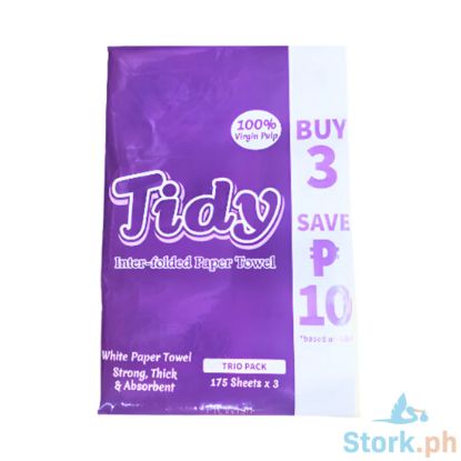 Picture of Tidy Interfolded Paper Towel Trio Pack 175x3s save P10.00