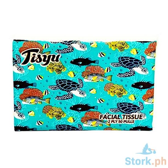 Picture of Tisyu Facial Tissue 2-Ply 50 Pulls