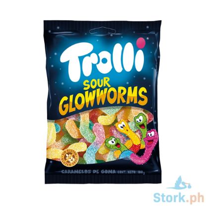 Picture of Trolli Sour Glow Worms 100g