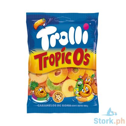 Picture of Trolli Tropic O's Gummi 100g