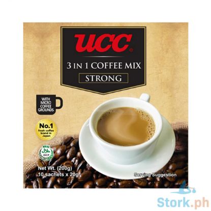 Picture of UCC 3in1 Coffee Mix Strong Box 200g