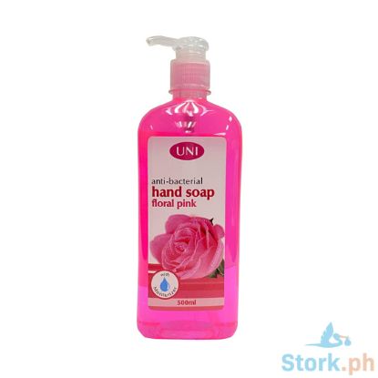 Picture of Uni Anti-Bacterial Hand Soap Floral Pink 500ml