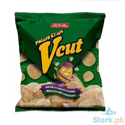 Picture of V Cut Potato Chips Onion & Garlic 25g