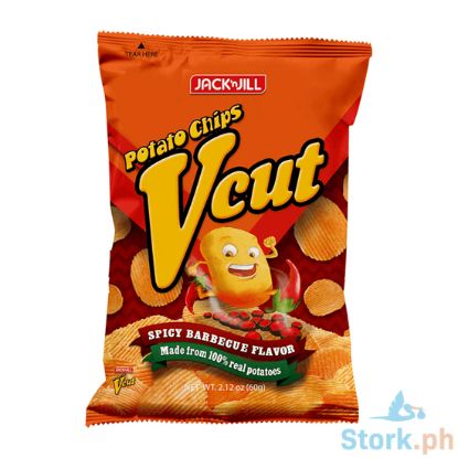 Picture of V Cut Potato Chips Spicy BBQ 60g