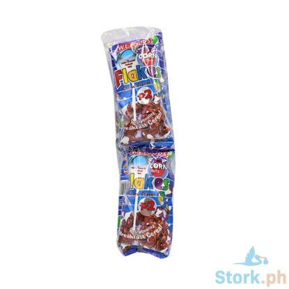Picture of W.L. Foods Cornbits Flakes Choco (10 Packs x 12.68g)
