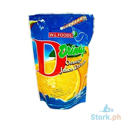 Picture of W.L. Foods Drinky Pouch Orange Flavor 200ml